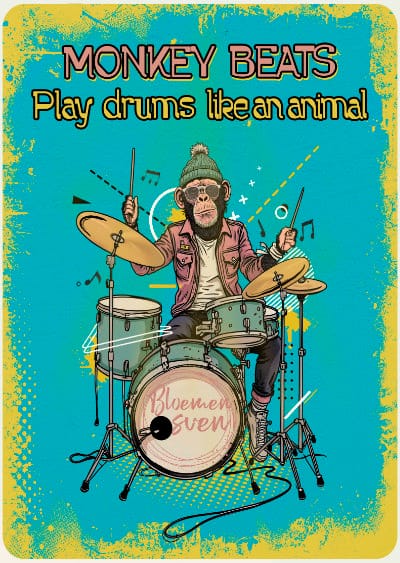 Monkey Beats, boek cover