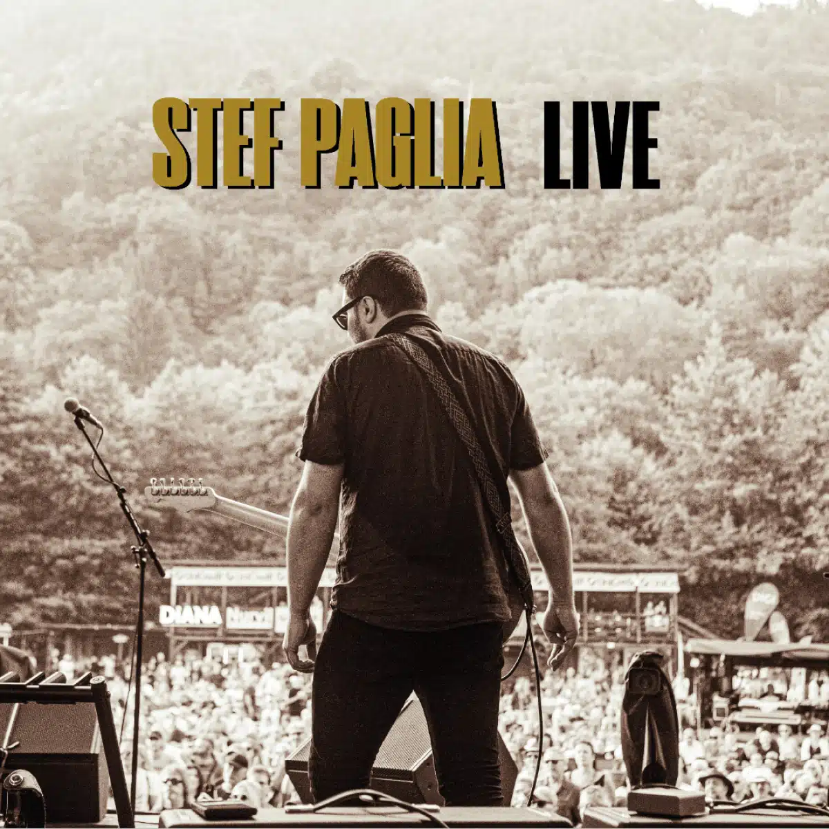 Album cover van Stef Paglia Live